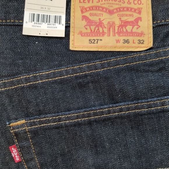Levi's 527-4010 Slim FIt Bootcut 36x32 - Picture 4 of 10